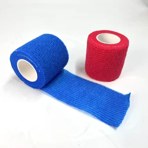 Cohesive Bandage Self Adhesive Wrap Sports Tape Non Stick Medical for Wound Dressing Ankle Support
