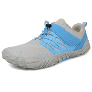 Zapatillas de montañismo unisex antideslizantes para exteriores, calzado deportivo barefoot con suela de goma