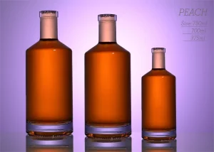 Rsg Distillery Whisky Brandy Xo Vodka Tequila Pirit Liquor Rum Wine Champagne Special Shape Custom 375ml 500ml 700ml 750ml Glass Bottle