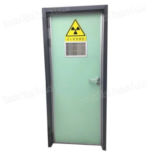 X-ray Radiation Protection Door / 2mmpb Motorized Sliding Lead Shielding Door