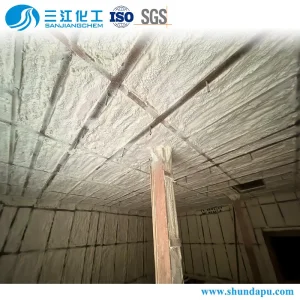 Open-Cell Polyurethane Spray Foam System for Building Insulation China Factory Best Price