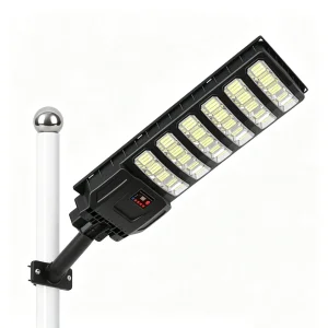 Atualizar Lâmpada Solar LED para Exterior 800W Super Brilhante Luz Solar de Rua para Exterior com Sensor de Movimento Controle Remoto Luz de Jardim