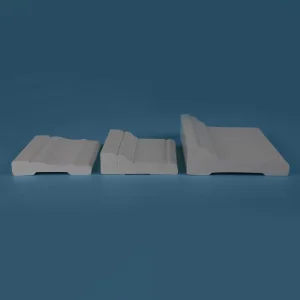 Exterior PVC Window Door Casing Moulding PVC Exterior Moulding