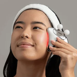 EMS Gua Sha White Jade Massager