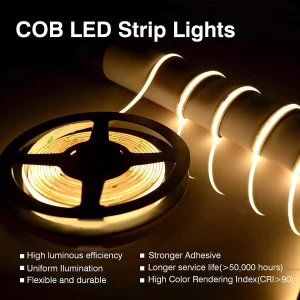 Três cores Tunnable DOT Free Flexible Decorativo Neon SMD2835 COB Faixa de LED