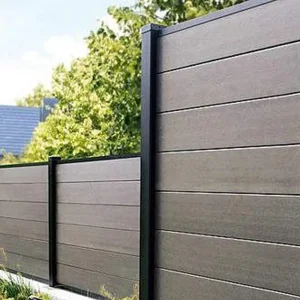 1.8 M X 1.8 M Wood Composite WPC Decorative Garden Fence Panel