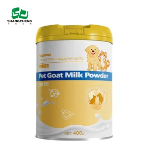 OEM Custom Pet Goat Milk Formula Powder Fast Absorption Growth Immunity Digestive Friendly Lactose Light Private Label