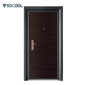 Modern Style Multi Lock Points Highest Security Theftproof Steel Door