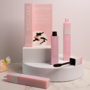 Eyelash Curling Lengthening Maskara Waterproof Eye Lash Sky High Lift Mascara 4D Silk Fiber Adjustable Growth Serum Mascara