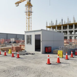 Thickened Reinforced Folding Prefab Container House Portable Temporary Residential Board House