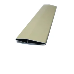 Aluminum extrusion guide vane for air conditioner