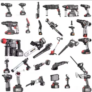 NANWEI Multifunctional Cordless Power Drill Combo Kit Household Tool &amp; Craftsman Mechanic Woodworking Set Battery Source CE