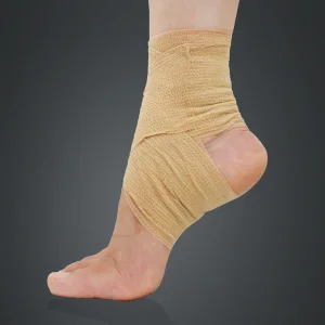 Disposable Medical Supplies Factory Wholesale Self-Adhesive Bandage Muscle Support Therapy Kinesiology Athletic Sports Tape