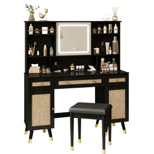 Elegant Black Vanity