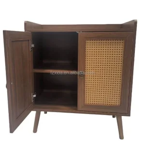 Modern Luxury Rattan Sideboard Buffet Cabinet