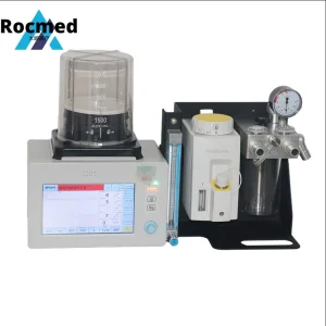 Máquina de Anestesia Veterinaria Móvil y Portátil para Hospital Clínico de Animales Precio / Fabricante Máquina de Anestesia Veterinaria con Ventilador