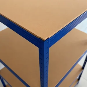 Custom Tier Colorful Rack System for Various Commercial Storage Applications