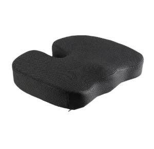 Wholesale 3D Mesh Fabric Eye Cloth Orthopedic Memory Foam Seat Cushion for Coccyx Tailbone Pain