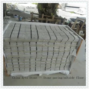 Chinese Back Net Marble Granite Cobble/ Paving Stone Outdoor Garden