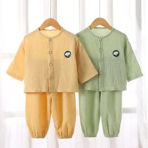 Pijamas de manga larga personalizados al por mayor