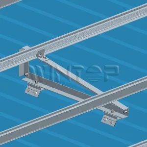 Solar Energy Support System for Tin Rooftop