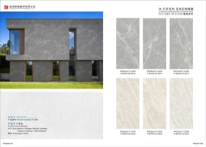 Flexible 3D Travertine Panel Cladding