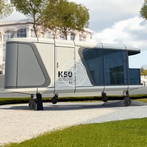 Luxury Prefabricated Modular Waterproof Modern Eco-Friendly Cabin Pod Container House Commercial Sustainable Space Capsule 2