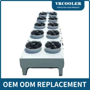 Sistema de Resfriamento a Seco com Água de Glicol para Resfriar o Motor na Usina