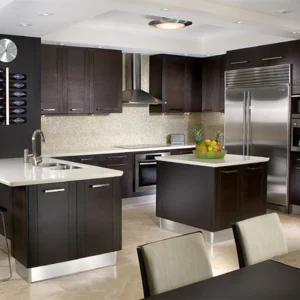 Price Modern Handleless Aluminium Cabinet Kitchen