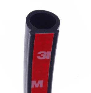 Self-Adhesive D Shape Soundproof Rubber Foam Weather Strip for Car Door and Window