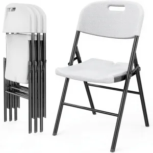 NBT Outdoor Folding Chairs Heavy Duty HDPE