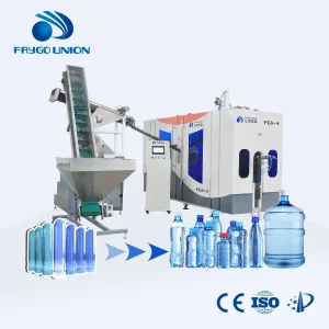 توريد المصنع 12000bph آلة نفخ زجاجات PET ذات التجويف الأوتوماتيكية 4/6/8 لصنع النفخ 500ml 5L زجاجات المياه المعدنية والمشروبات وعصائر الزيت