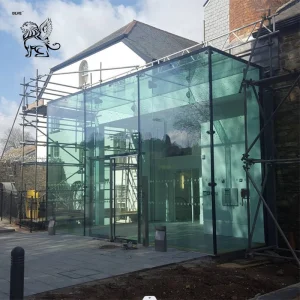 High Strength Sound Insulation Keep Warm Building Glass House Tempered Glass Greenhouse Supplier