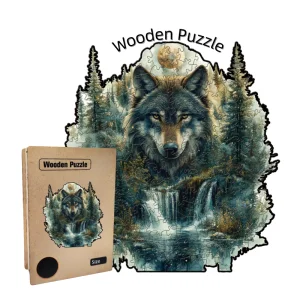 Custom Design A3 Wooden Puzzle Laser Cut