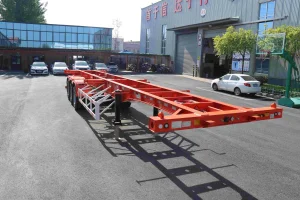 Skeleton Semi Trailer Made Of High-strength Steel
