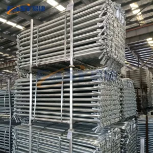 Easy Osha/AS/NZS/En39/En74/BS1139 Standard Construction Steel Aluminum Pipe Frame Cuplock Kwikstage Ringlock Scaffolding System