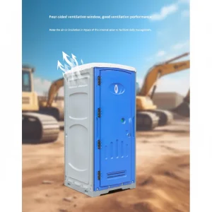 Modern Compact Portable Shower Pod for Workshop and Small Spaces Easy to Store &amp; Assemble in Minutes Mobile Toilet