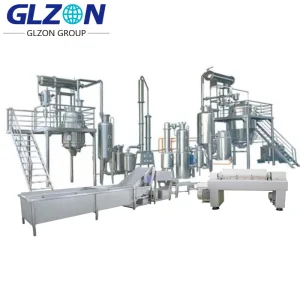 Turnkey Industrial Jacketed Reactor &amp; Extraction Production Line with Integrated Mixing, Heating and Processing System