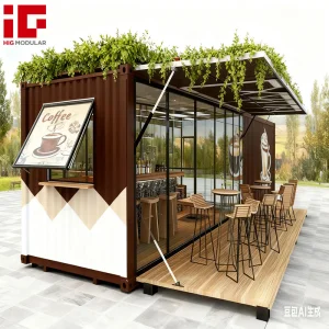 Coffee Kiosk Shipping Container