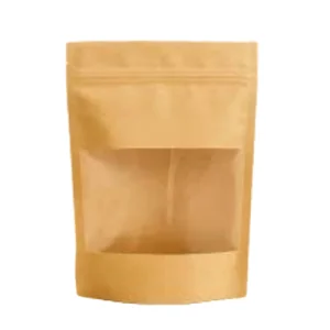 Stand up Brown Kraft Paper Pouch
