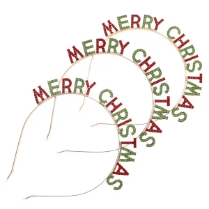 New Jewelry Merry Christmas Headband New Year's Party Fashion Rhinestone Hair Accessories