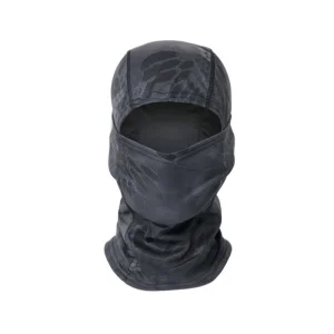 Exclusive Tactical Solid Hood Balaclava Outdoor Cycling Ski Mask Polyester Windproof Breathable Lightweight for Sports