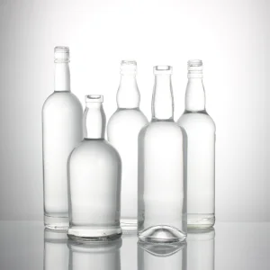 Classical 750ml Extra Flint Alcohol Whisky Glass Bottle