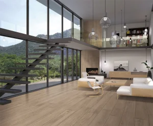 200X1200mm Grip Finishing Anti Slip Wood Look Tiles