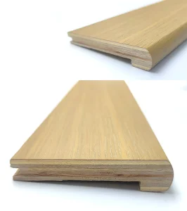 Premium Wide Oak Brushed Multi-Layer Stair Tread for Staircases