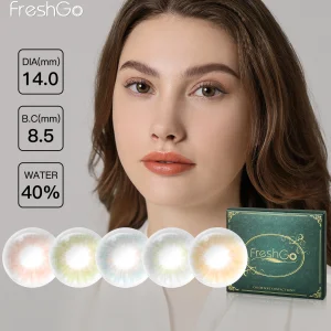Freshgo SPANISH Colored Contacts Eye Lenses Natural Cosmetic Contact Lenses Beauty Lentes De Contacto Kontaktlinsen