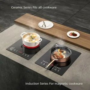 Single-Burner Built-In Electric Induction Cooktop