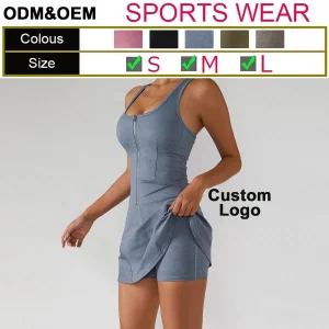 Imitation Denim Skirt