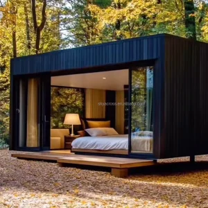Skyacross CX2649 Airbnb Casa Modular Wood Casas Prefabricadas Villa Light Metal Steel Structure Frame Container House