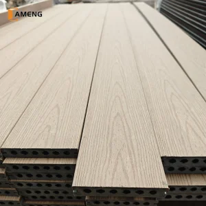 140X22mm 140X25mm Outdoor Wood Texture Exterior ASA WPC Co-Extruded Composite Decking